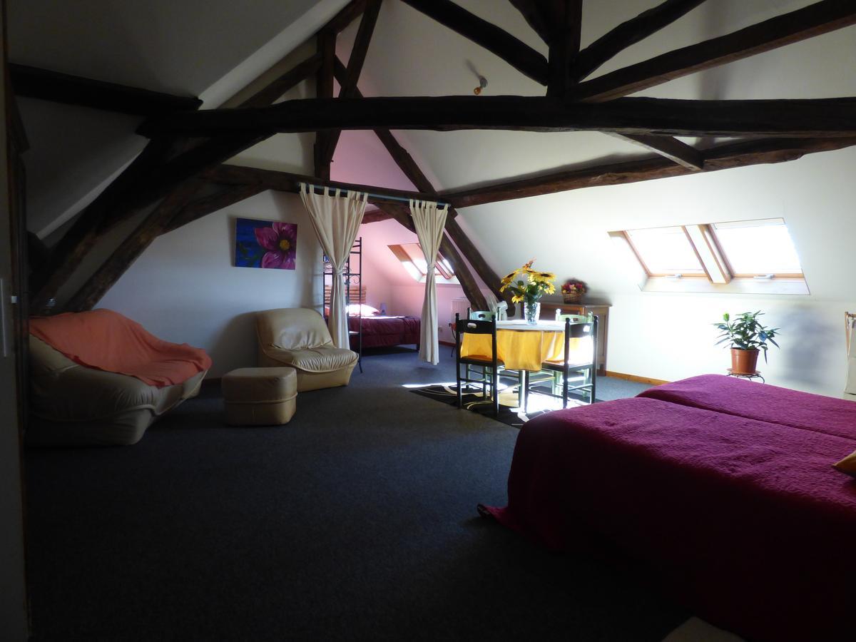 La Ferme Du Chateau Bed and Breakfast Tresnay Eksteriør billede