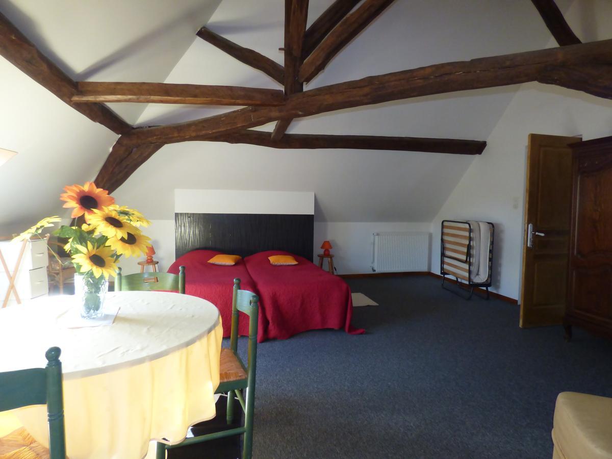La Ferme Du Chateau Bed and Breakfast Tresnay Eksteriør billede